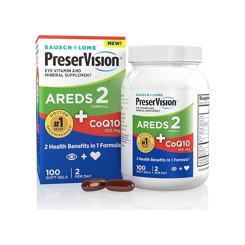 PreserVision AREDS 2 Vitaminas oculares con CoQ10