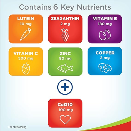 PreserVision AREDS 2 Vitaminas oculares con CoQ10