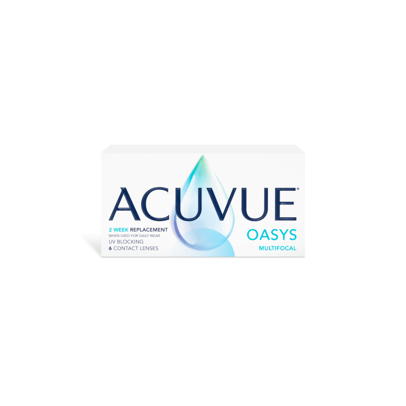 ACUVUE® OASYS® Paquete de 6 multifocales