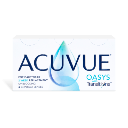 ACUVUE® OASYS con Transitions ™ paquete de 6