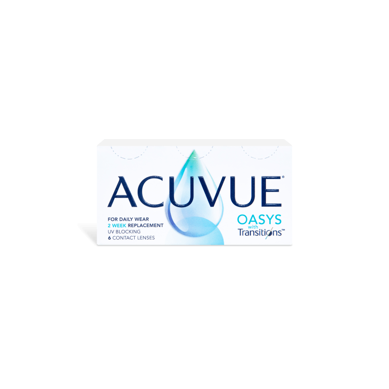 ACUVUE® OASYS con Transitions ™ paquete de 6