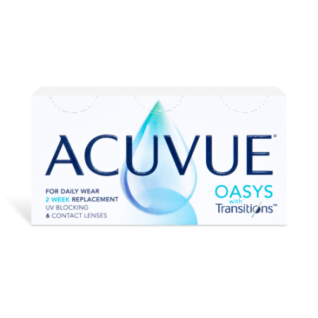 ACUVUE® OASYS con Transitions ™ paquete de 6