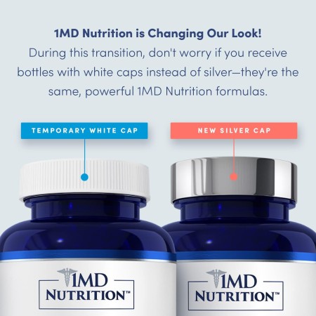 1MD Nutrition VisionMD - Vitamina para ojos CARMIS - Suplemento ocular para adultos - con OptiLut luteína y zeaxantina - Apoya